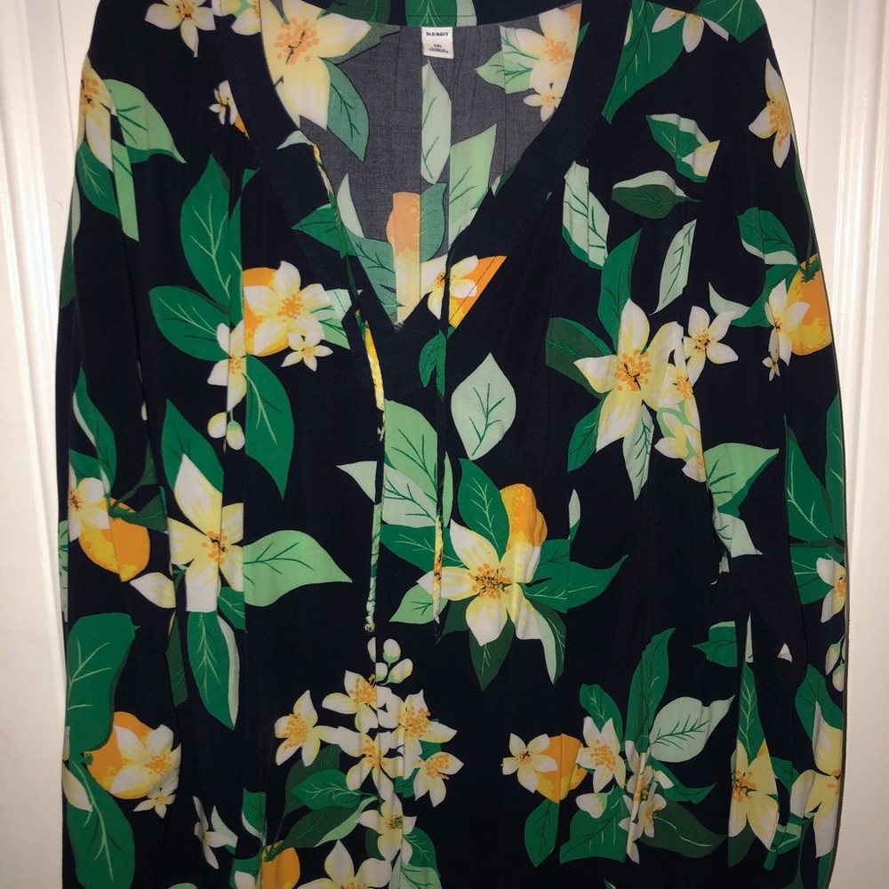 Flowery Blouse